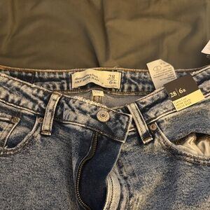 Abercrombie & Fitch High Rise Light Blue Jeans